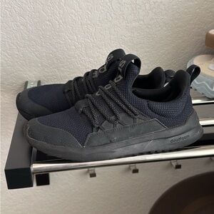 Adidas Kids Black Cloudfoam Sneakers